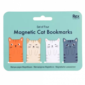 Segnalibri magnetici (set di 4) Gatti - Rex London