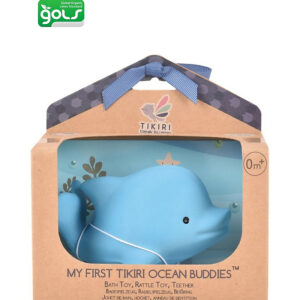3-in-1 Sonaglio Delfino Massaggiagengive Gioco da Bagno