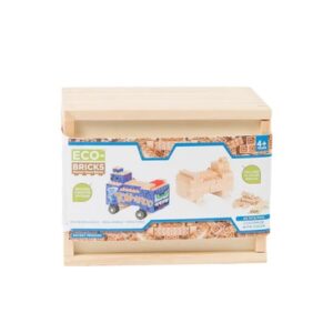 Set di mattoni in legno da 45 pezzi